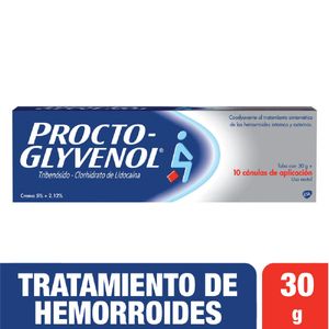 Procto-glyvenol Tribenosidolidocaina 40040 Mg Crema X 30 Gr