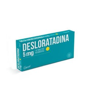 Desloratadina 5 Mg X 10 Tabl