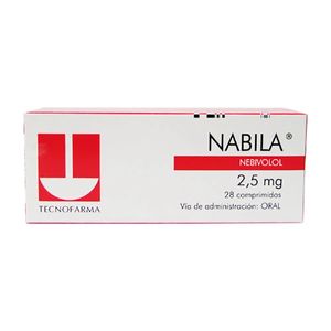 Nabila Nebivolol 2.5 Mg X 28 Comp