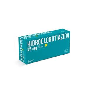 Hidroclorotiazida 25 Mg X 400 Tabl