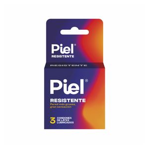 Condones Piel Resistente X 3 Und