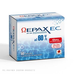 Epax Ec Omega X 50 Cap