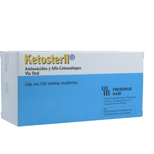 Ketosteril Cetoanologos De Aminoacidos X 100 Tabl