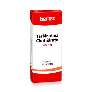 Terbinafina 250 Mg X 14 Tabl
