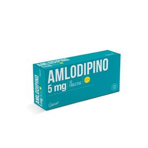 Amlodipino 5 Mg X 10 Tabl