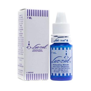 Luz Zul Nafazolina 01 Gr Solucion Oftalmica X 7 Ml