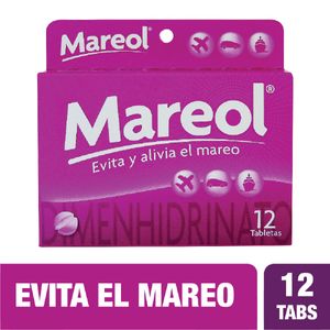 Mareol Dimenhidrinato 50 Mg X 12 Tabl