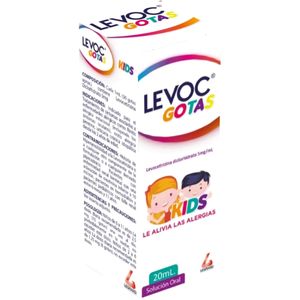 Levoc Levocetirizina 5 Mg/ml Gotas X 20 Ml