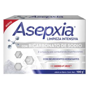 Asepxia Jabon Barra Bicarbonato X 100 Gr