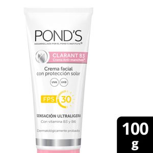 Crema Facial Ponds Clarant B3 Spf 30 X 100 Gr