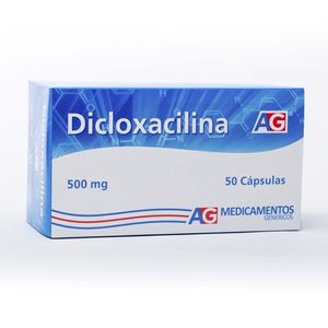 Dicloxacilina 500 Mg X 50 Cap
