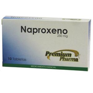 Naproxeno 250 Mg Caja X 10 Tabletas Premium Pharma