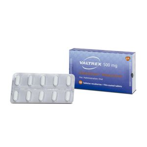 Valtrex Valaciclovir 500 Mg X 10 Tabl
