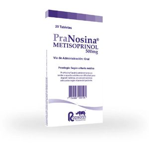 Pranosina Methisoprinol 500 Mg  X 20 Tabl