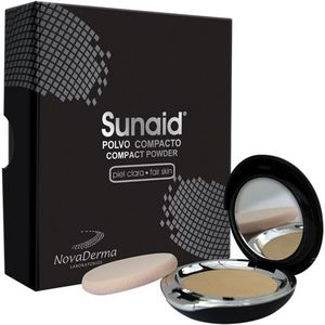 Polvo Compacto Sunaid Piel Clara X 12 Gr