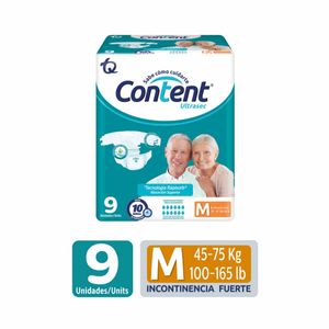 Panal Content Ultrasec Talla M X 9 Unid