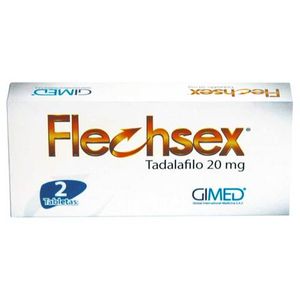 Flechsex Tadalafilo 20 Mg X 2 Tabl