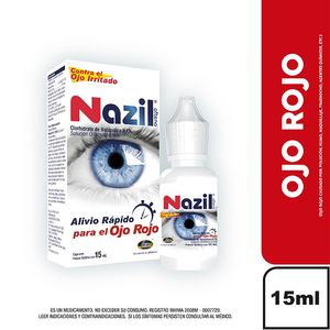 Nazil Ofteno Nafazolina 1 Mcg Oftalmico X 15 Ml