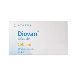 Diovan Valsartan 160 Mg X 28 Tabl