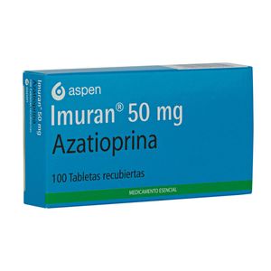 Imuran Azatioprina 50 Mg  X 100 Tabl