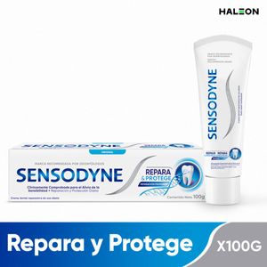 Crema Dental Sensodyne Repara Y Protege X 100 Gr