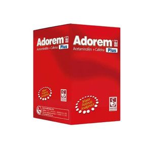 Adorem Plus Acetaminofen/cafeina 500/50 Mg X 100 Tabl