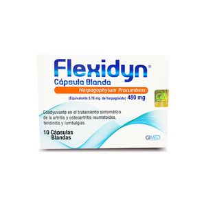 Flexidyn (harpagophytum) Caja X 10 Cap