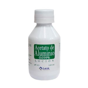 Acetato De Aluminio X 120 Ml
