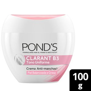 Crema Ponds Clarant B3 Piel Normal A Grasa X 100 Gr