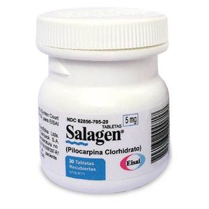 Salagen Pilocarpina 5 Mg X 20 Cap