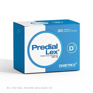 Predial Lex Metformina 500 Mg X 30 Tabl