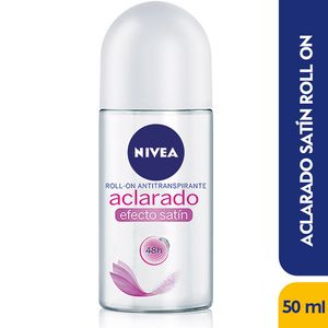 Desodorante Nivea Rollon Aclarado Efecto Satin X 50 Ml