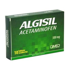 Algisil Acetaminofen 500 Mg X 10 Tabl