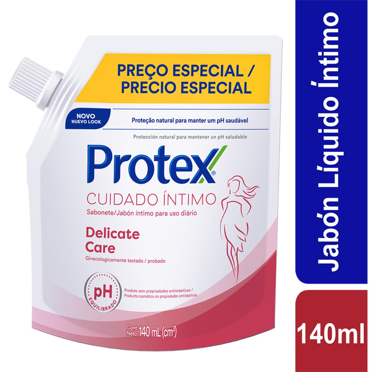 Jabon Protex Cuidado Intimo Delicate Doy Pack X 140 Ml Pesp 4707