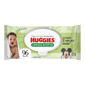 Toallas Humedas Huggies Limpieza Efectiva Pague 66 Lleve 96 Und