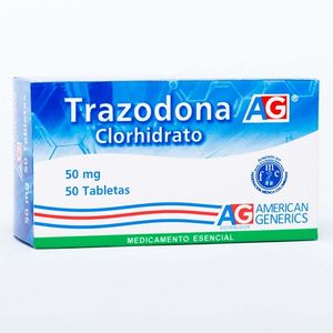 Trazodona 50 Mg X 50 Tabl