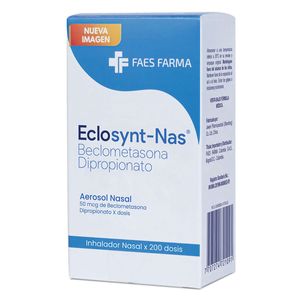 Eclosynt-nas 50 Mcg Beclometasona Aerosol Nasal X 200 Dosis