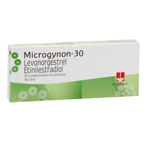 Microgynon 30 Etinilestradiol/levonorgestrel 0.03/0.15 Mcg X 21 Grag