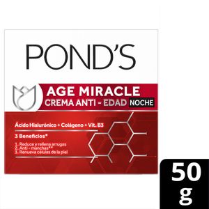 Crema Ponds Age Miracle Noche X 50 Ml