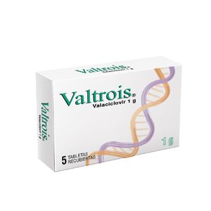 Valtrois Valaciclovir 1 Gr X 5 Tabl