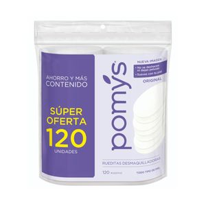 Rueditas Desmaquilladoras Pomys X 60 Und 2 Precios Especial