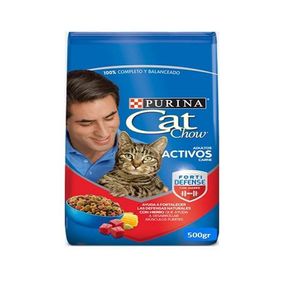 Purina Cat Chow Adultos Activos Bolsa X 500 Gr