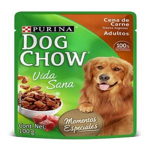 Purina Dog Chow Adultos Cena De Carne Bolsa X 100 Gr
