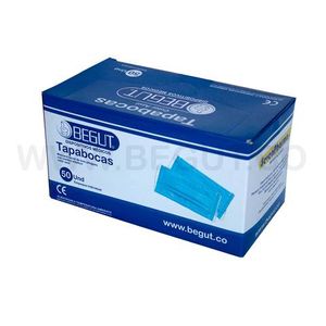 Tapabocas Quirurgico X 50 Und Empaque Individual
