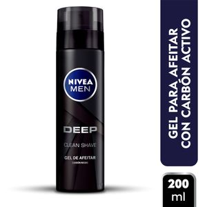 Gel De Afeitar Nivea Deep Clean Shave X 200 Ml