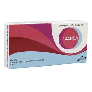 Gianda Etinilestradiol/dienogest 0.03/2 Mg X 21 Tabl