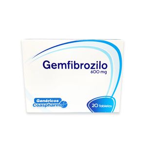 Gemfibrozilo 600 Mg X 20 Tabl