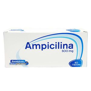 Ampicilina 500 Mg X 50 Cap