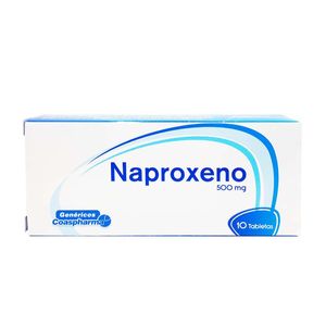 Naproxeno 500 Mg X 10 Tabl