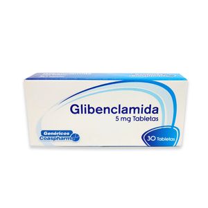 Glibenclamida 5 Mg X 30 Tabl